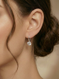 Brincos Sparkle Prateados
