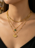 Colar em Camadas Tribe Dourado