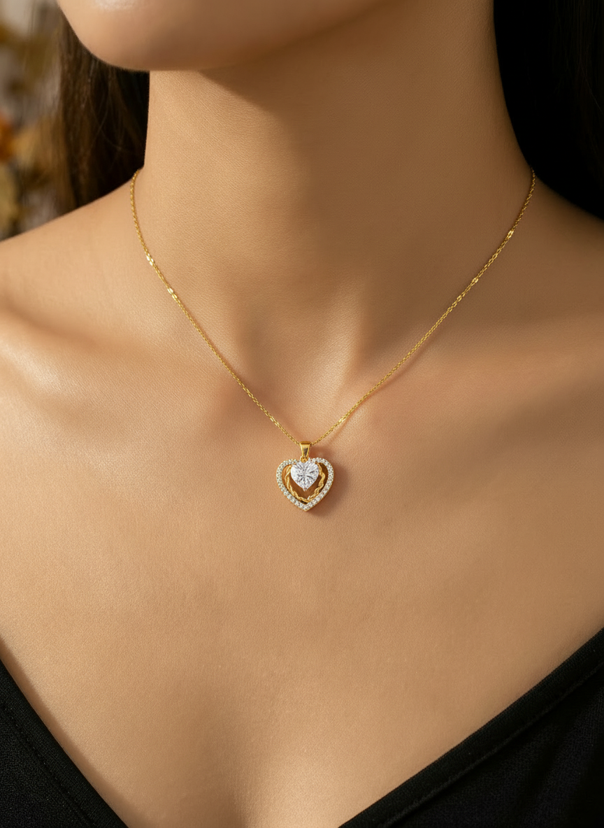 Colar Lovers Dourado
