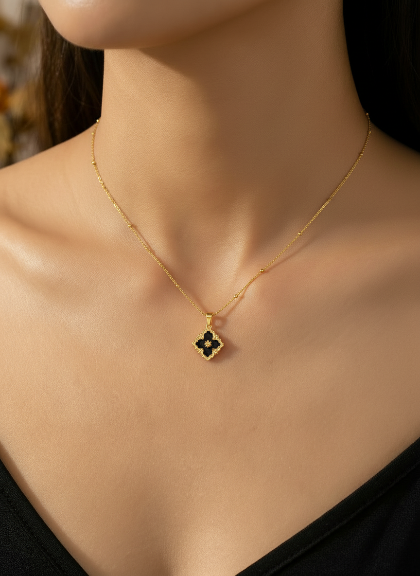 Colar Fortunata Preto