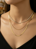 Colar em Camadas Sparkle Dourados