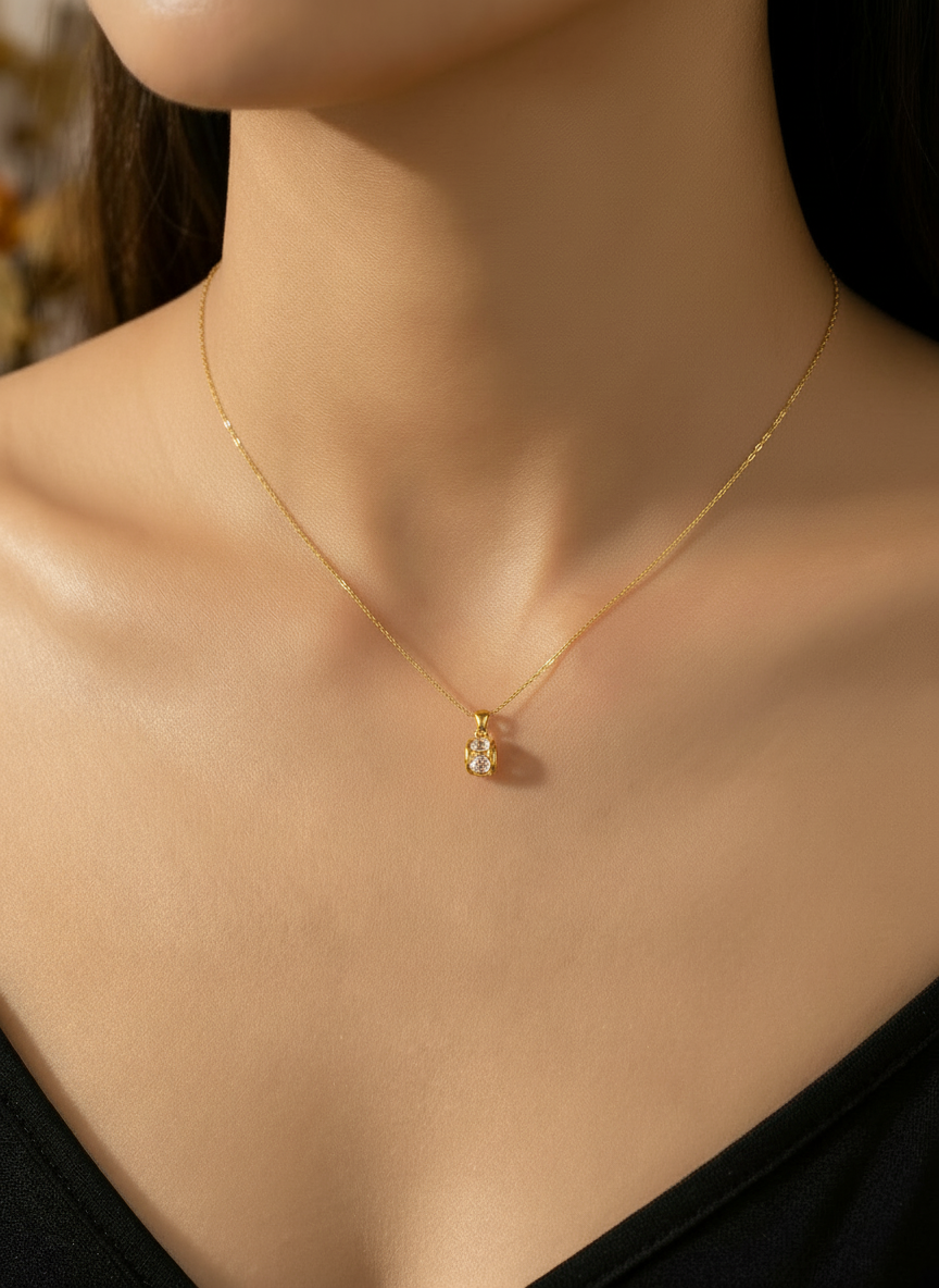 Colar Boxy Dourado