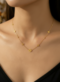 Colar Fash Dourado
