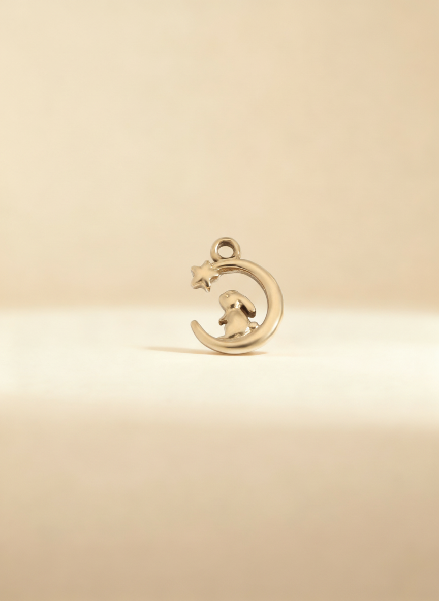 Pingente Rabbit Dourado