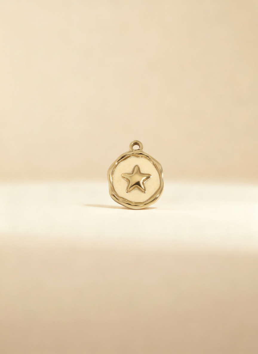 Pingente Star Dourado